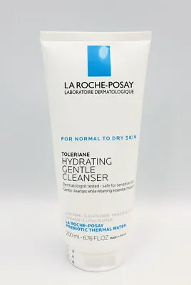 La-Roche Posay TOLERIANE Hydrating Gentle Cleanser Normal/Dry 6.76 Oz EX 06/2023 • $9.98