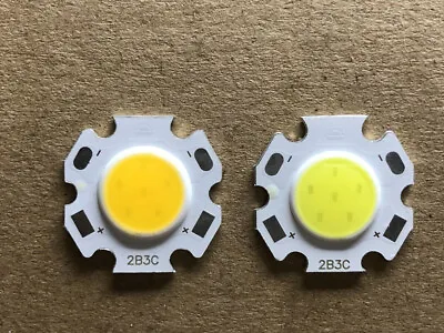 15Pcs 11mm LED Source Chip 3W 5W 7W 10W COB High Power Light Bulb Lamp Spotlight • $6.99