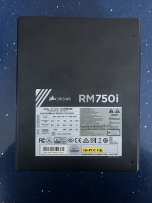 750W Corsair RM750i PSU Power Supply Fully Modular With Power Monitoring (R23) • £60