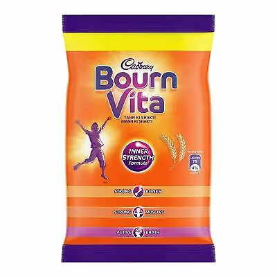 Bournvita Chocolate Health Drink 100 Gm Refill Pack | LOWEST PRICE | Free Ship • £8.78