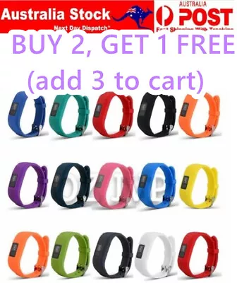 $6.48 • Buy Garmin Vivofit 3 / Jr / Jr 2 Kids Replacement Band Silicone Wrist Watch Band 