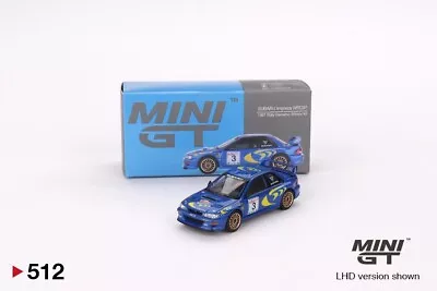 Mini GT 1:64 Subaru Impreza WRC97 1997 Rally Sanremo Winner #3 MGT00512 • $19.99