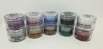 Cosmic Shimmer Premium Fine SPARKLE Glitter - BRIGHT Glitter In Various Colours • £5.95