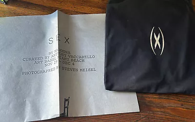 Madonna Miami Art Basel 2022  Sex  Book Gallery Saint Laurent Promo Bag & Poster • $135