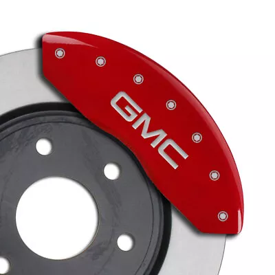 MGP Caliper Covers Front And Rear Engraving For 2015-2020 GMC Canyon-Red • $289