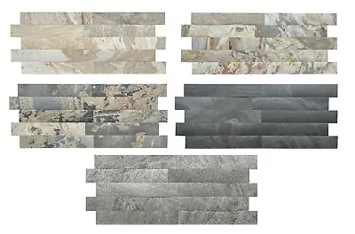 Stone Cladding Wall Panels For Fireplace Kitchen Backsplash Natural Slate • £3