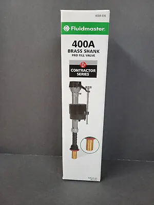 NEW Fluidmaster 400A 3 In. Universal Replacement Toilet Fill Valve W/Brass Shank • $15.49