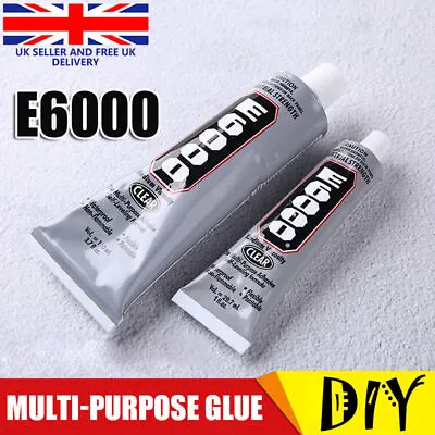 £6.75 • Buy 29.7/110ML E6000 Glue Industrial Strength Crafts Diy Rhinestones