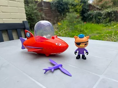 Octonauts Gup-B Flying Fish Playset With Kwazii Figure • £25