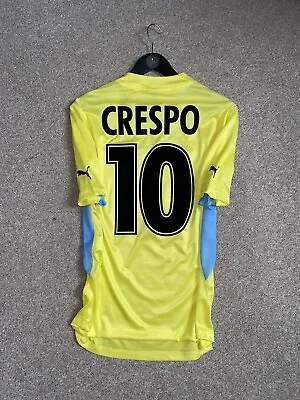Lazio Football Shirt Hernan Crespo #10 🇦🇷  Adults Large  BNWT • £150