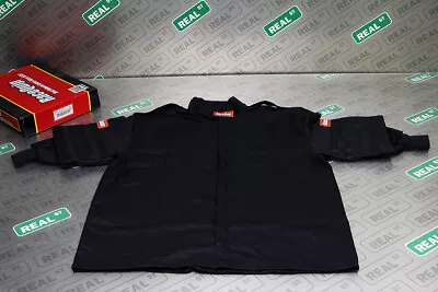 Racequip 110 Series Pyrovatex SFI-1 Auto Racing Single Layer Jacket Black XXL • $85.95