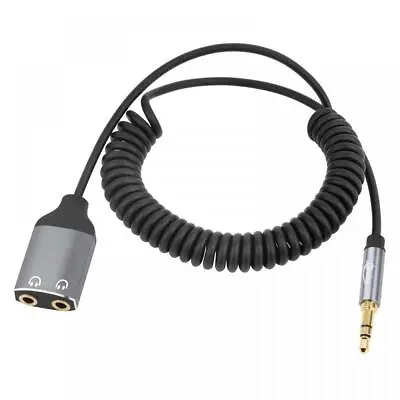 £5.95 • Buy 3.5mm 3 Pole To Dual 3.5mm Headphone Splitter Aux Audio Cable