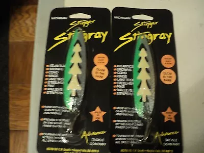 2 - Michigan Stinger Stingray Spoons (natural Born Killer) Nip • $18