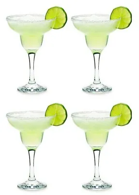 SET OF 4 - Margarita Cocktail Drinking Glasses - 300ml  • £12.99