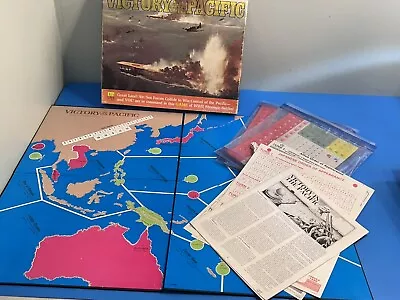 1977 Avalon Hill AH Victory In The Pacific Board Game Complete • $36.41