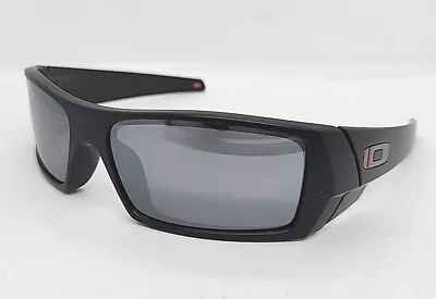 NEW Oakley 009014-2060 Gascan Sunglasses Matte Black Frame W/Red Line Black... • $80