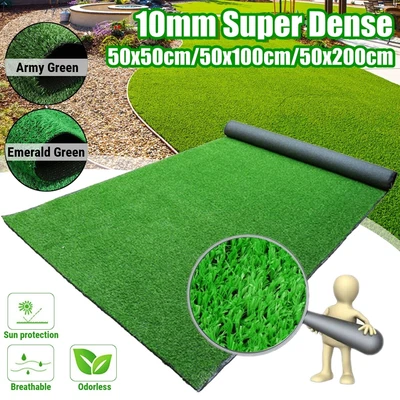 £8.79 • Buy 200cm Outdoor Landscape Artificial Synthetic Grass Turf Fake Lawn Golf Floor Mat