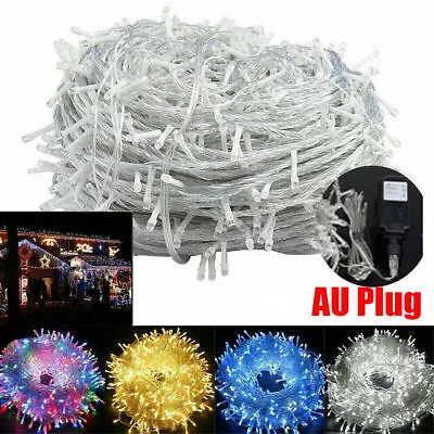 Fairy String Lights Plug In 200-500 LED Waterproof Christmas Wedding Party Decor • $21.15