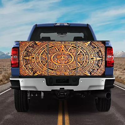 Warrior Aztec Pattern Wrap Maya Decoration Tailgate Wrap Decal Sticker Vinyls13 • $49.99