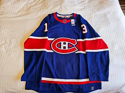 BNWT NHL Jersey Adidas Montreal Canadiens Max Domi RR1.0 Men's Size 52 • $144.50