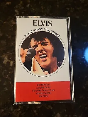 Elvis Cassette A Legendary Performer  Great Condition 1989 Cassette RCA • $1.56