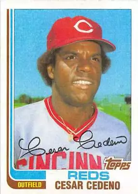 1982 Topps Traded #19T Cesar Cedeno NM++ Reds J2M • $0.99