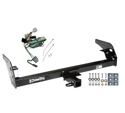 Trailer Tow Hitch For 95-04 Toyota Tacoma W/ Wiring Harness Kit Class 3 • $296.82