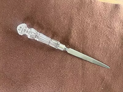 Waterford Crystal Letter Opener Vintage Stainless Steel 8 3/4  V. GOOD COND • $41