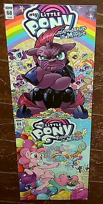 My Little Pony ~ Friendship Is Magic #68 & #69 (2018 IDW): Free Shipping! • $19.59