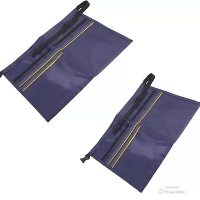 2 X 5 Pockets Cash Bag Market Trader Money Bag Carboot Cash Belt Money Pouch 076 • £8.99