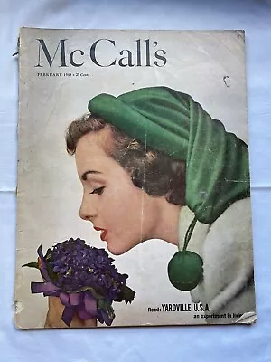 Vintage McCall's Magazine Feb 1949 • $4.64