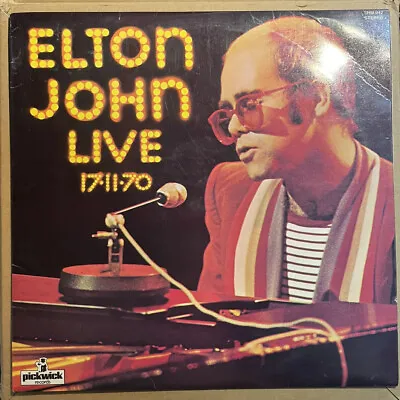 £4.99 • Buy Elton John - LIVE 17-11-70 LP | 1971 | SHM 942