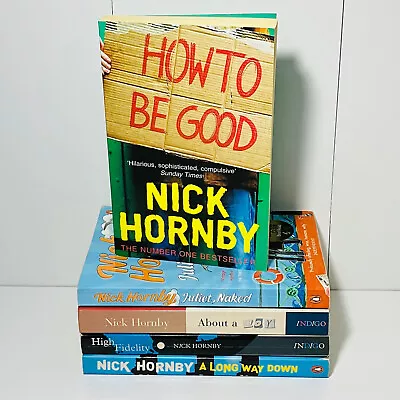 £9.95 • Buy Nick Hornby 5 Book Bundle About A Boy High Fidelity How To Be Good Juliet Naked+