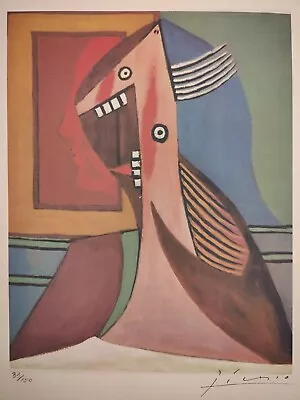 COA Pablo Picasso Painting Print Poster Wall Art Signed & Numbered • $149.95