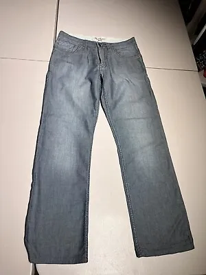 Robert Graham Jeans Men's 38 Gray Pants Cotton Casual Classic Yates Size 31x30.5 • $28