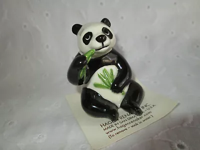 The Cutest Hagen Renaker Papa Panda #02017 Munching On Bamboo  • $12