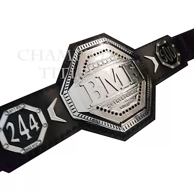 UFC 244 BMF 4MM Zinc Wrestling Championship Belt • $339.99