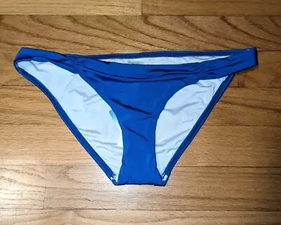 Royal Blue Ruched Scoop Bottom Bikini LYCRA XtraLife Voda Swim X-SMALL • $75