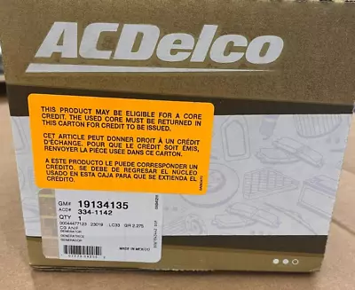 Remanufactured Acdelco Gold 334-1142 Alternator Fits 91-92 Volvo 740 2.3l-l4 • $109.99