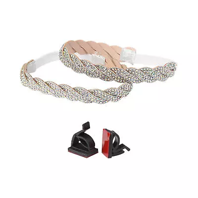 Shoe Straps For Heels 4 Styles Women Fixed Tie Belt String Elastic Anti-Loose • £6.63