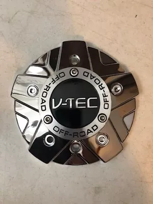 $59.99 • Buy V-TEC Wheels C394-6CL C394-CL-CAP Chrome Center Cap
