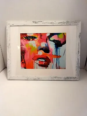 Marilyn Monroe Colorful Abstract Photo Reprint (Frame Included) • $35
