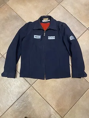 Vintage Wrangler Jacket Men’s 42 Uniform Mechanic Workwear With Liner • $59.99