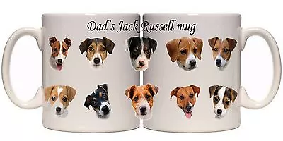 JACK RUSSELL PERSONALISED DOG MUG WITH NAME (AN9) 11oz - 15oz GIFT • £8.99