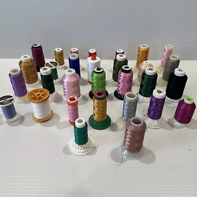 Lot Of 30 Floss Thread Colorful Sewing Quilting Embroidery  Machine • $34.99