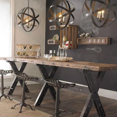$166 • Buy Retro Bar Stool Industrial Tractor Seat Rotating Adjustable Rustic Chair