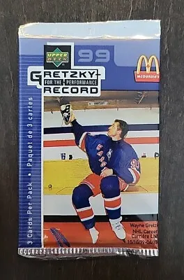1999-00 McDonalds Upper Deck Gretzky For The Performance (1) Hockey Card Pack • $4.36