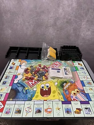 Hasbro Nickelodeon Spongebob Squarepants Edition Monopoly 2005 3D Eyes- See Desc • $18.99