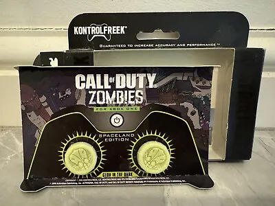 Kontrol Freek XBOX Performance Thumb Sticks Call Of Duty Zombies Spaceland GITD • £14.95