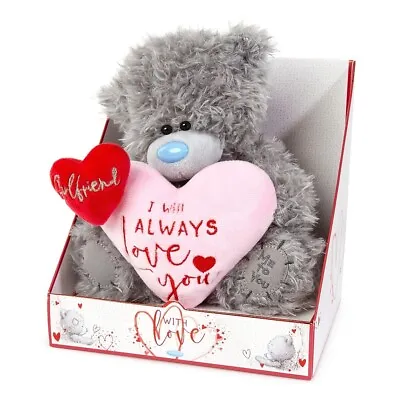 Me To You Tatty Teddy Bear 9  Girlfriend I Will Always Love You Hearts VP922002 • £19.99